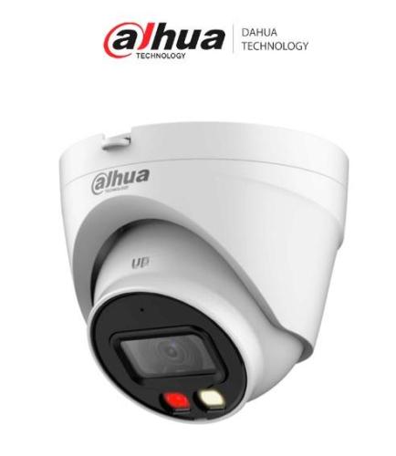 DAHUA DH-IPC-HDW1439V-A-IL Cámara IP Eyeball 4 MP/Iluminador dual inteligente/ Detección Humana/ IR LED30m/ 2.8 mm/ H.265+/ 94°/ Micrófono / PoE/ IP67 -