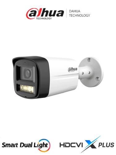 Cámara DAHUA DH-HAC-HFW1200TLMN-IL-T- Cámara Bullet de 2 Megapíxeles -