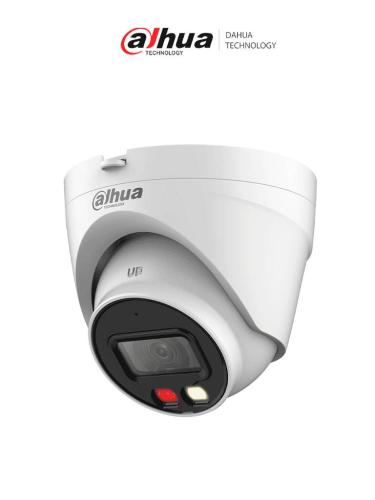 Cámara DAHUA DH-IPC-HDW1239VP-A-IL-0280B- Cámara IP Domo de 2MP - Iluminador dual, Detección humana, SMD, Micrófono incorporado, Lente 2.8 mm, Led 30m, IR 3