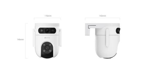 Cámara Wifi EZVIZ H9C DUAL(3MP+3MP) -