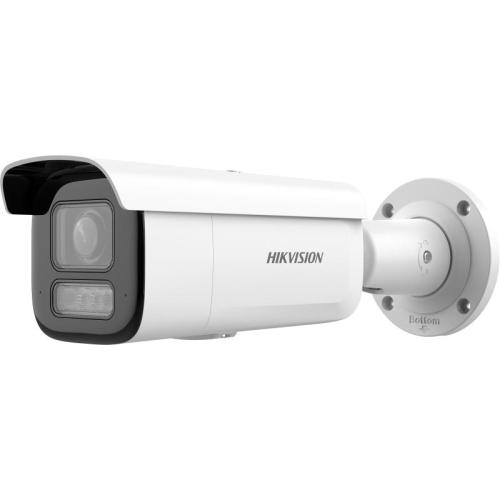 Bala IP 8mp 4K/ Lente Mot 2.8-12 mm/ 60m Luz Bca/ 60m IR/ AcuSense/ IP67/ IK10/ WDR 120 dB/ PoE 802.3at/ ONVIF/ Alarmas IO/ Micro SD/ ACUSEARCH -