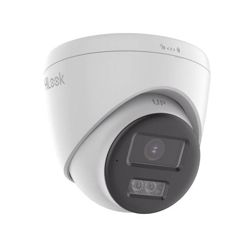 Turret TURBOHD 2 Megapixel (1080p) / Lente 2.8 mm / 40 mts IR EXIR + 40 mts Luz Blanca / Micrófono y Bocina Integrado / Exterior IP67 / dWDR -
