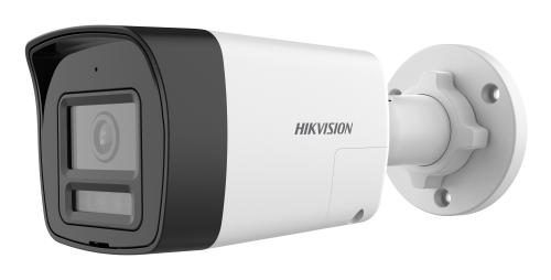 Bala TURBOHD 4K 8mp/ Lente 2.8mm/ 30m IR EXIR + 20m Luz Bca/ Exterior IP67/ Metal/ dWDR/ Audio Bidireccional/ Sirena y Estrobo/ Dual Light / ColorVu -