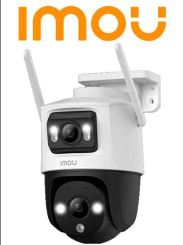 Cámara IMOU Cruiser Dual 10MP (IPC-S7XN-10M0WED ) - Cámara IP PT Dual Wifi Full Color con lente Fijo de 5 Megapíxeles + Lente PT 5 Megapíxeles. -