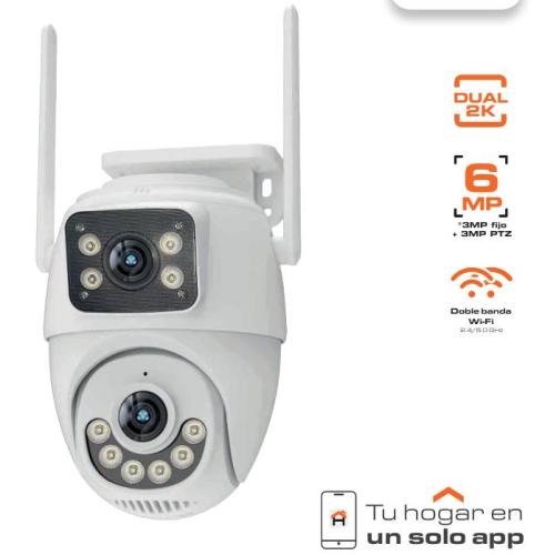 Cámara  NEXXT  modelo NHC-OP30DL/ Resolución QHD 2K (3MP) / almacenamiento en la nube y microSD -