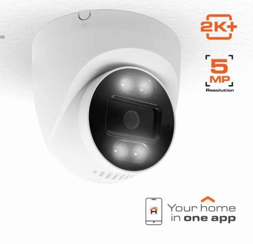 Cámara NEXXT  modelo NHC-IF20T/ Nítida resolución 3K (5MP)/ Luz LED / Detección de movimiento/ Visión nocturna a colores -