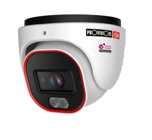 Camara domo IP 4 MP - Lente 2.8mm (93), de dia detecta hasta 60 mts/Reconoce: 12 mts/Idetifica: 6 mts, IR hasta 20 mts, DDA, microfono, WDR, PoE, IP67
