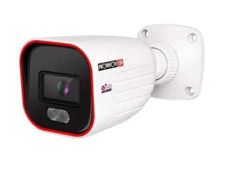 Cámara bala IP 2 MP - Lente fijo 2.8mm (105°), de dia detecta hasta 41 mts/Reconoce: 8 mts/Idetifica: 4 mts, IR hasta 20 mts, microfono, WDR, IP67, PoE