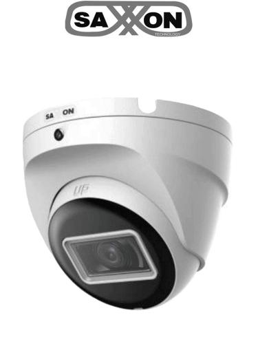 SAXXON SUA-HAC-T20M-0280B- Cámara Turret de 2 Megapíxeles 1080P/ Lente de 2.8 mm con Apertura de Hasta 100°/ Cámara Metálica -