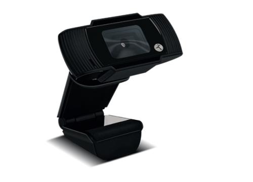 Cámara Web Calotype TechZone - HD a 720P, conexión USB + 3.5MM plug, micrófono incluido color negro, 1 año de garantía.