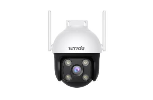 Cámara de vigilancia para exteriores de alto rendimiento TENDA CH7 - integra cobertura visual de 360°, visión nocturna a color y detección de personas.