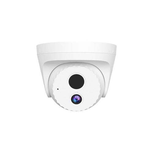 La IC7-PRS es una cámara de 4MP (2560*1440) lente de 2.8 mm - POE visión nocturna infrarroja, detección de movimiento y captación de audio remota