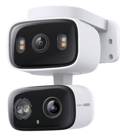 Camara vigilancia 360º Interior / Exterior (Tapo C246D) Doble Lente 2K 3MP - Apertura: F1, 6, Distancia focal: 2, 8 mm