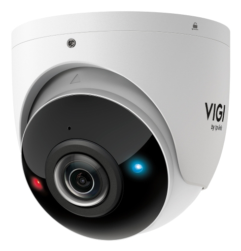 Cámara panorámica tipo Turret VIGI de 8 MP con infrarrojos -