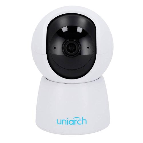 Cámara IP Mini PT Uniarch (Uho-S2) 2MP / Lente Fijo de 3.6mm / IR10M / MicroSD 256GB / Micrófono + Altavoz / Interior -