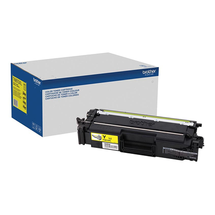 Tóner Brother Valor TN810XLY amarillo - rendimiento aproximado 9, 000 páginas, compatible con MFCL9630CDN