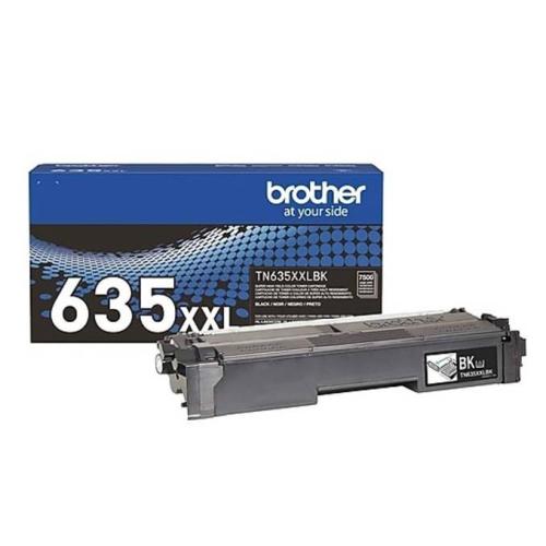Tóner Brother Valor TN635XXLBK negro - rendimiento aproximado 7, 500 páginas, compatible solo con MFCL8730CDW