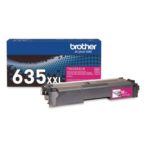 Tóner Brother Valor TN635XXLM magenta - rendimiento aproximado 6, 500 páginas, compatible solo con MFCL8730CDW