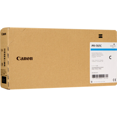Tanque CANON PFI-707 C - Cian