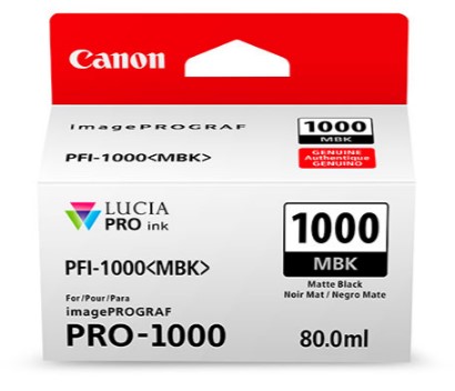 Tanque CANON PFI-1000 MBK - Negro