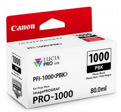 Tanque CANON PFI-1000 PBK - Negro