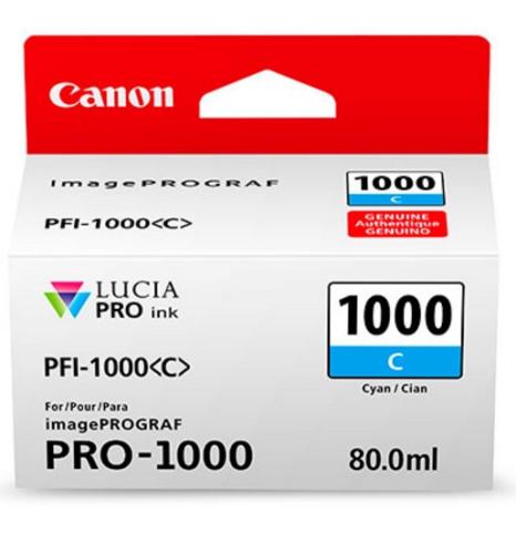 Tanque CANON PFI-1000 C - Cian