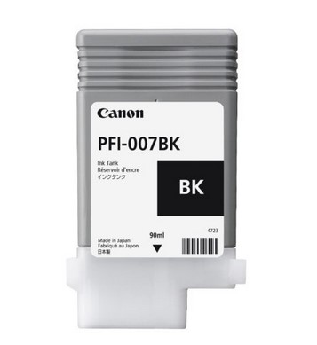 Tanque CANON PFI-007 BK - Negro, Canon