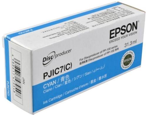 Cartucho EPSON PJIC7(C)688 CIAN (C13S020688) Para Impresora Discproducer PP-100II Capacidad 31ML -