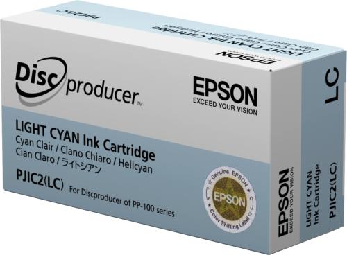 Cartucho EPSON PJIC7(LC)689 CIAN CLARO (C13S020689) Para Impresora Discproducer PP-100II Capacidad 31ML -