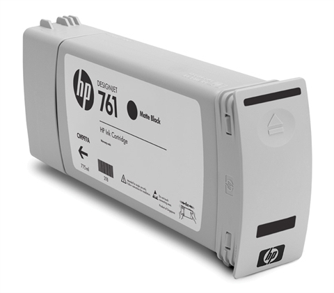 Tinta HP 761 - CM997A, Negro Mate 775ml