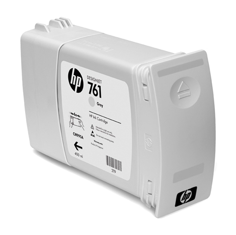 Tinta HP 761 - CM995A, Gris 400ml