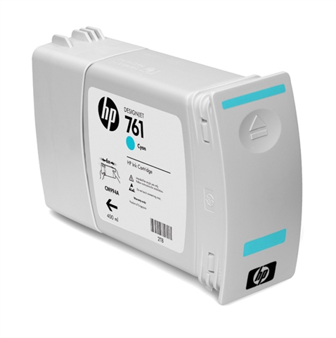 Tinta HP 761 - CM994A, Cian 400ml