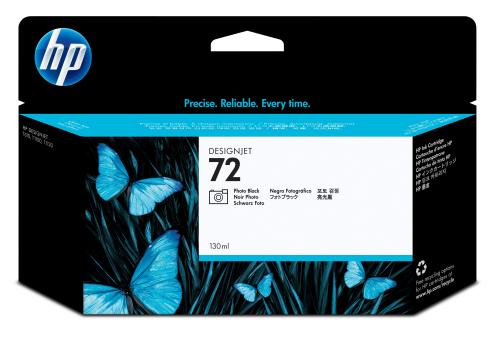 Tinta HP 72 - C9370A, Negro Fotográfico 130ml