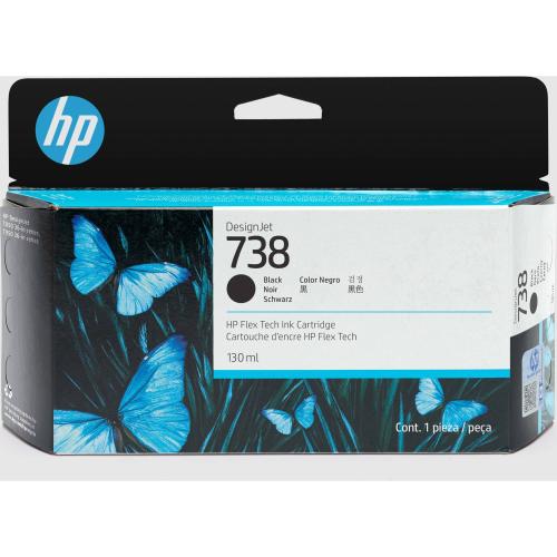 TINTA HP 738 NEGRO 498N4A 130ML -