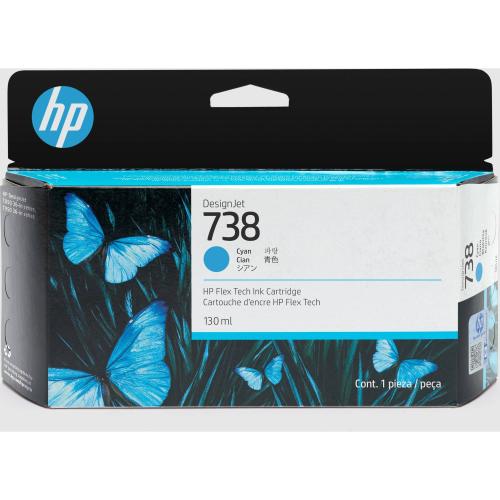 TINTA HP 738 CIAN 498N5A 130ML -