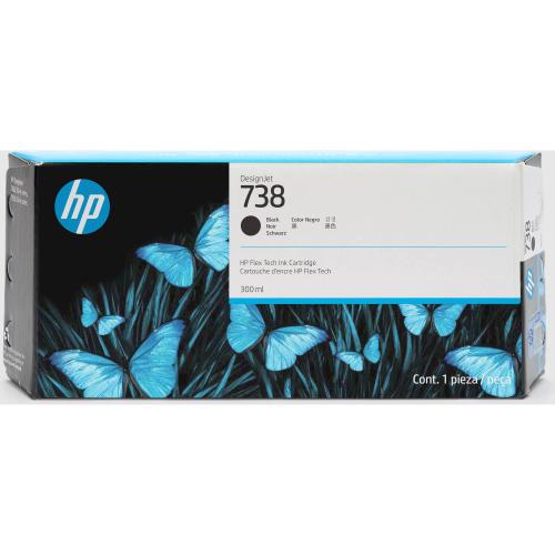 TINTA HP 738 NEGRO 498N8A 300ML -