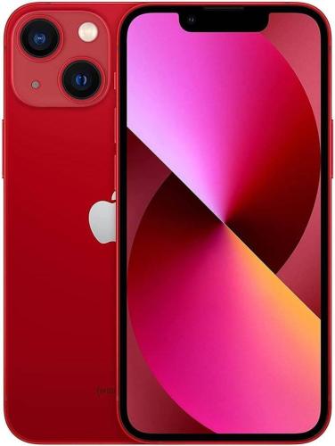 Apple iPhone 13 - 256 GB, Rojo - Totalmente Desbloqueado (Reacondicionado Grado A) Incluye Mica de Cristal templado 9D, Cable de Datos y Cargador de 20W