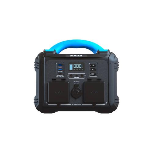 Power Station Forza Titan 300W(FPP-T300) - Color Negro con Azul, Capacidad 236.25Wh