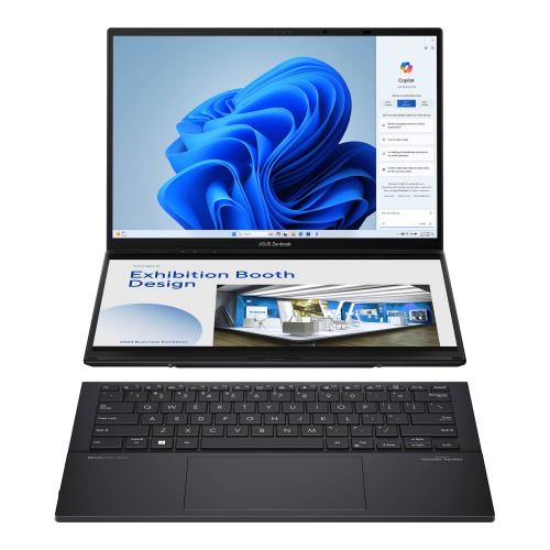 ASUS Zenbook Duo Intel Core Ultra 9  285H 32GB - 1TB, WIN11PRO, Intel Arc Intel AI Boost NPU up to 13TOPS Incluye funda y Stylus