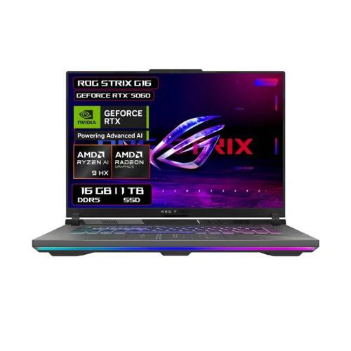 ROG Strix 16.0 R9-8940HX 16GB 1TB PCIE G4 SSDWindows 11 HomeNVIDIA GeForce RTX 5060 Laptop GPU -