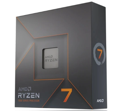 AMD RYZEN 7 7700X - 8 núcleos, Socket AM5, No Incluye Ventilador, Con Gráficos Incluidos.