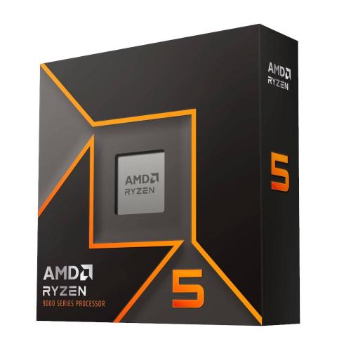AMD RYZEN 5 9600X - 6 núcleos, socket AM5, No incluye ventilador, Con gráficos incluidos.