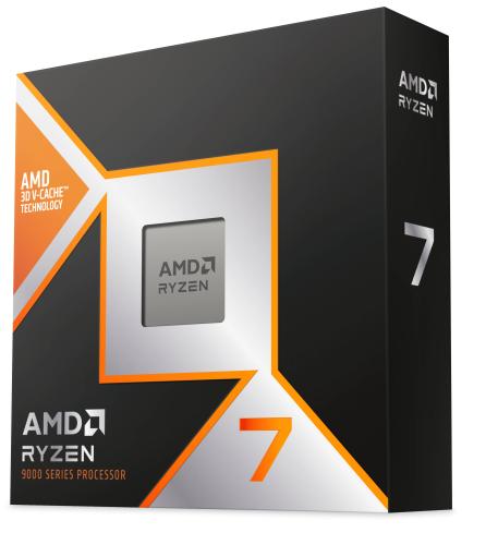 AMD RYZEN 7 9800X3D - 8 núcleos, Socket AM5, No incluye ventilador, Con gráficos incluidos