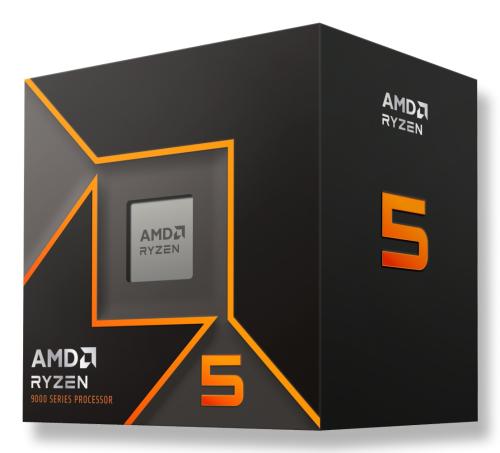 AMD RYZEN 5 9600 - 6 núcleos, socket AM5, Con ventilador, Con gráficos incluidos.