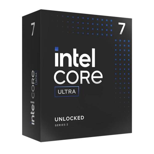 Procesador Gaming Intel Core ULTRA 7 - 265K de 5.5 GHz Max Turbo - 20 Core, 33 Tops (IA), requiere DISIPADOR (MOTHERBOARD LGA 1851)