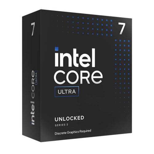 Procesador Gaming Intel Core ULTRA 7 - 265KF de 5.5 GHz Max Turbo - 20 Core, 20 Tops (IA), requiere GRÁFICO Y DISIPADOR (MOTHERBOARD LGA 1851)