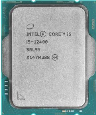 Procesador Intel® Core™ i5-12400 – Versión TRAY– SIN DISIPADOR – PARA ENSAMBLE- PROCESADOR OEM -