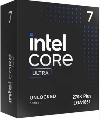 Procesador Intel® Core™ Ultra 7 Plus - BX80768270K, 3.2 Ghz, 24 núcleos, LGA 1851, 36 TOPS (SIN DISIPADOR