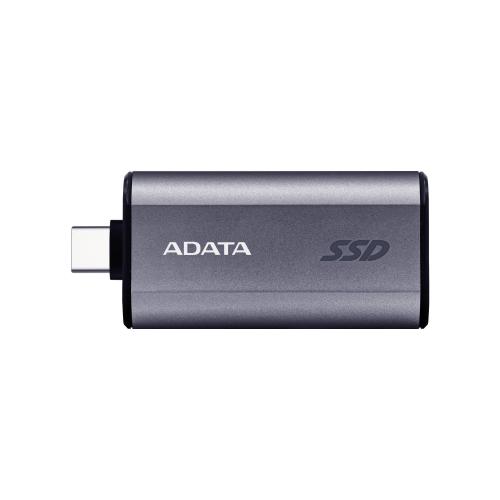 SSD Externo ADATA SC750 1000GB. Interfaz USB 3.2 Gen 2 X2 - Puerto USB-C. Color NEGRO. Numero de parte SC750-1000G-CCBK