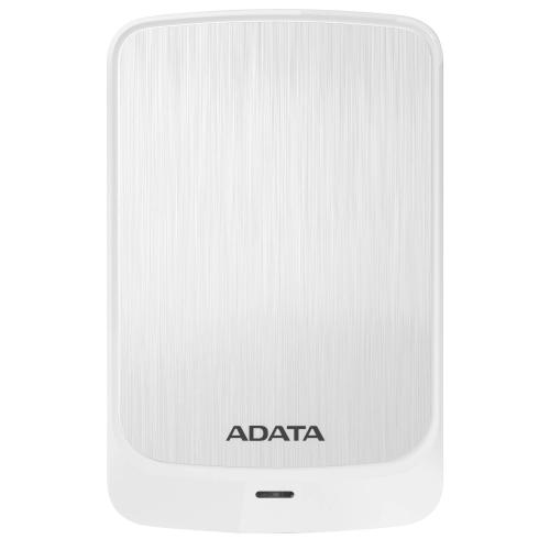 Disco Duro Externo ADATA 2.5 HV320 1TB - USB 3.2, Gen1 (USB 5Gbps) compatible con 3.1 y 2.0. BLANCO. AHV320-1TU31-CWH